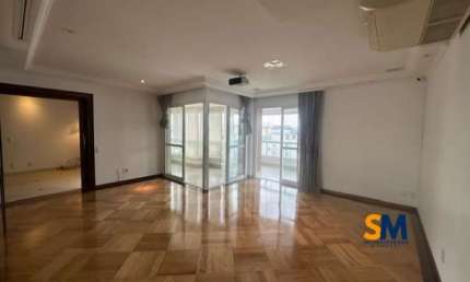 Apartamento com 4 quartos para alugar na Alameda dos Aicás, Indianópolis, São Paulo, 200 m2 por R$ 12.000