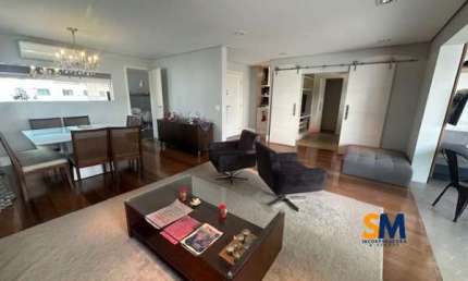 Apartamento com 4 quartos para alugar na Avenida Macuco, Moema, São Paulo, 170 m2 por R$ 13.000