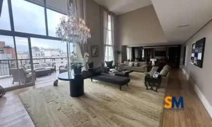 Apartamento com 7 quartos para alugar na Rua Marcos Lopes, 170, Vila Nova Conceição, São Paulo, 634 m2 por R$ 100.000