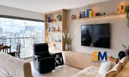 Apartamento com 3 quartos à venda na Rua Gabriele D'Annunzio, 200, Campo Belo, São Paulo, 143 m2 por R$ 3.700.000