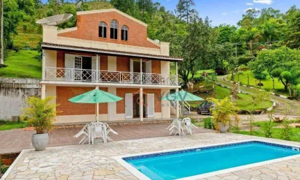 Chácara com 3 dormitórios à venda, 7000 m² por r$ 2.500.000,00 - centro - serra negra/sp