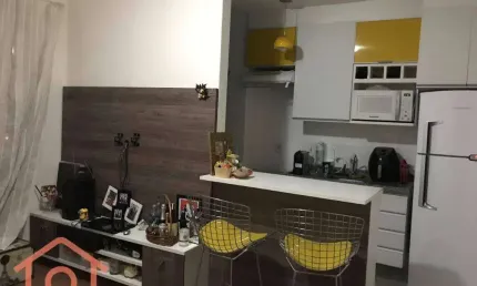 Apartamento com 2 dormitórios à venda, 44 m² por R$ 270.000,00 - Canhema - Diadema/SP