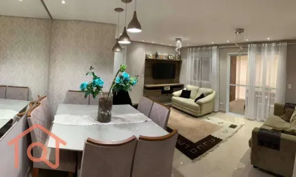 Apartamento com 3 dormitórios à venda, 105 m² por R$ 850.000,00 - Vila Castelo - São Paulo/SP
