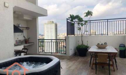 Cobertura com 3 dormitórios à venda, 171 m² por R$ 1.570.000,00 - Tatuapé - São Paulo/SP