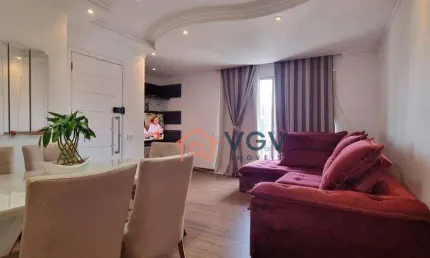 Apartamento com 3 dormitórios à venda, 113 m² por r$ 850.000,00 - vila mascote - são paulo/sp