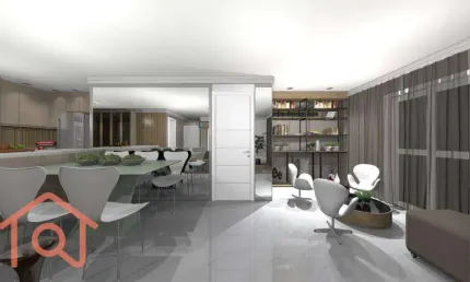 Apartamento com 2 dormitórios à venda, 113 m² por R$ 1.350.000,00 - Moema - São Paulo/SP