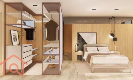 Studio à venda, 27 m² por r$ 650.000,00 - campo belo - são paulo/sp