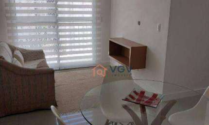 Apartamento, 56 m² - venda por R$ 470.000,00 ou aluguel por R$ 4.180,00/mês - Morumbi - São Paulo/SP