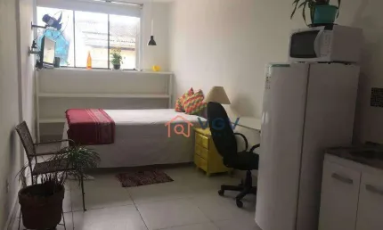 Kitnet para alugar, 40 m² por r$ 2.200,00/mês - mirandópolis - são paulo/sp