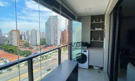 Apartamento à venda, 35 m² por r$ 660.000,00 - campo belo - são paulo/sp