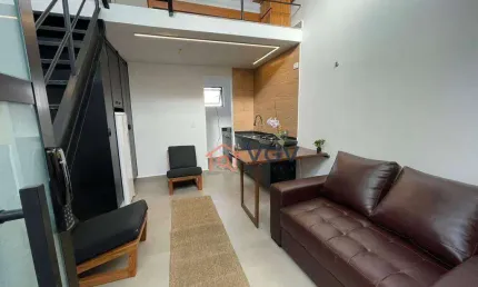 Apartamento para alugar, 45 m² por R$ 3.200,00/mês - Mirandópolis - São Paulo/SP
