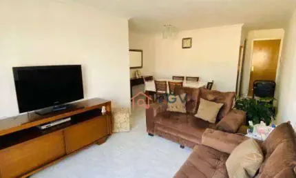 Apartamento com 3 dormitórios à venda, 78 m² por R$ 370.000,00 - Vila Campestre - São Paulo/SP