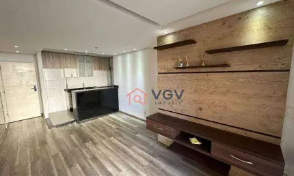 Apartamento, 72 m² - venda por R$ 750.000,00 ou aluguel por R$ 4.300,00/mês - Interlagos - São Paulo/SP