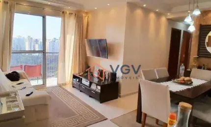 Apartamento com 3 dormitórios à venda, 87 m² por R$ 990.000,00 - Vila Guarani (Zona Sul) - São Paulo/SP
