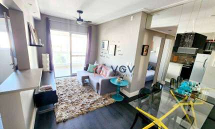 Apartamento para alugar, 46 m² por R$ 3.815,00/mês - Santo Amaro - São Paulo/SP