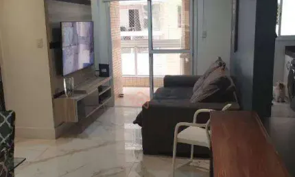 Apartamento à venda, 87 m² por R$ 589.000,00 - Canto do Forte - Praia Grande/SP