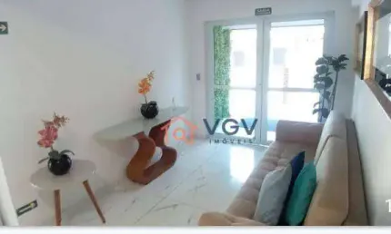 Apartamento, 78 m² - venda por R$ 520.000,00 ou aluguel por R$ 3.200,00/mês - Boqueirão - Praia Grande/SP