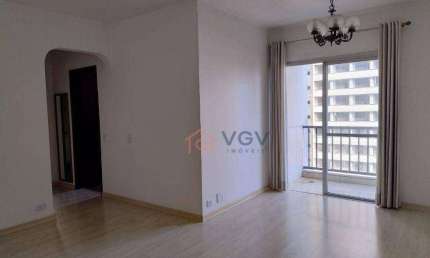 Apartamento com 2 dormitórios para alugar, 64 m² por R$ 4.890,00/mês - Moema - São Paulo/SP
