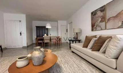Apartamento com 2 dormitórios para alugar, 153 m² por R$ 13.938/mês - Brooklin Paulista - São Paulo/SP