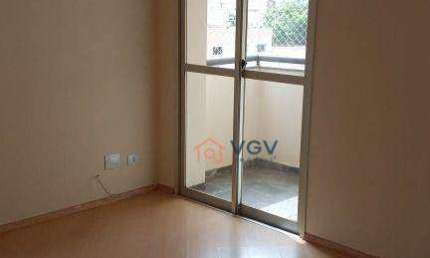 Apartamento com 1 dormitório para alugar, 47 m² por R$ 3.621,21/mês - Saúde - São Paulo/SP