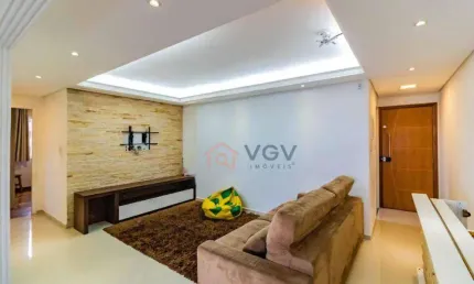 Apartamento com 3 dormitórios à venda, 92 m² por r$ 1.060.000,00 - vila guarani (z sul) - são paulo/sp