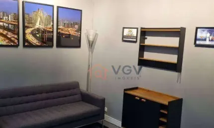 Apartamento com 1 dormitório para alugar, 38 m² por R$ 4.500/mês - Paraíso - São Paulo/SP