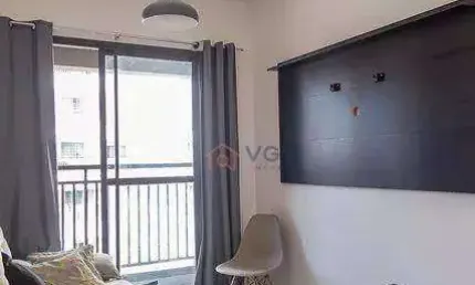 Apartamento 1 dormitório, 33 m² - venda por r$ 350.000 ou aluguel por r$ 3.355/mês - jardim prudência - são paulo/sp
