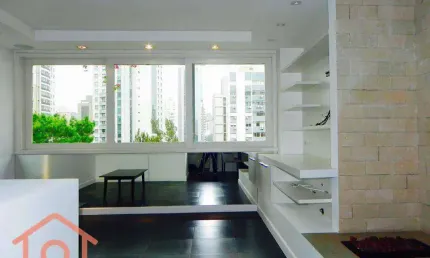 Apartamento em pinheiros com 2 dormitorios (1 suite) e vaga na garagem.