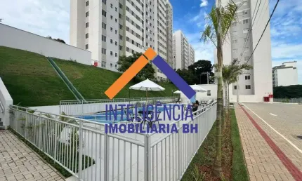 Apartamento 2 quartos, suíte, banho social, 2 vagas cobertas à venda, 52m² - bairro diamante, belo horizonte/mg.
