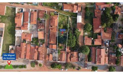 Terreno de 1.000m² na Avenida principal de São Miguel do Gostoso
