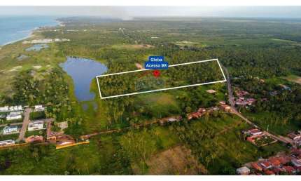 Terreno de 10.525 m² com acesso a BR 221 em São Miguel do Gostoso
