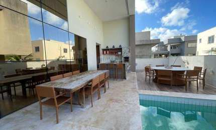 ALUGUEL - CASA 5 SUÍTES NO CONDOMÍNIO FECHADO FLORA BOULEVARD EM PONTA NEGRA, NATAL/RN