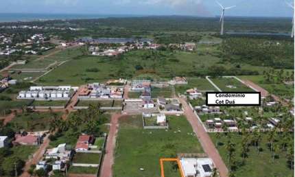 Terreno plano Escriturado de 200 m² no Centro de São Miguel do Gostoso