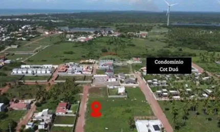 Terreno plano Escriturado de 887 m² no Centro de São Miguel do Gostoso