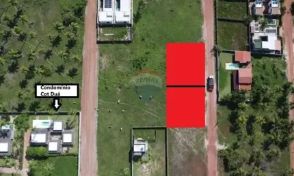 Terreno plano escriturado de 887 m² no centro de são miguel do gostoso