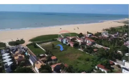 Terreno Beira Mar com escritura pública na Praia da Xepa