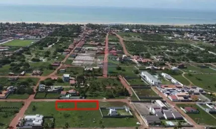 Terreno plano Escriturado de 898 m² no Centro de São Miguel do Gostoso