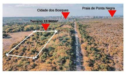 Terreno de 13.960m² em Nova Parnamirim RN - Perfeito para Grandes Empreendimentos!