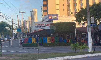 Flat com 1 quarto para alugar na Rua Praia de Jacumã, 9072, Ponta Negra, Natal