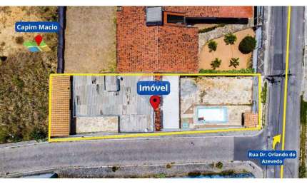 Casa à venda em Capim Macio – Espaço, versatilidade e localização estratégica
