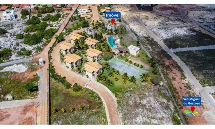 Apartamento mobiliado de 2/4 no Condomínio Shamballa