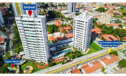 Apartamento com 3 quartos à venda no Capim Macio, Natal 