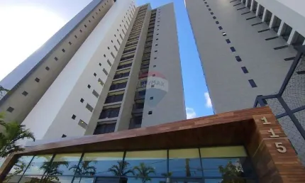 APARTAMENTO COM 120,77 m² no DUO CAPIM MACIO - 03 SUÍTES E 04 BWC