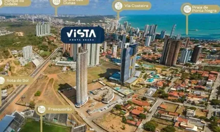 Apartamento com 2 quartos à venda no Ponta Negra, Natal 