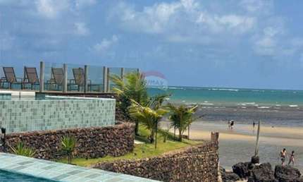 VENDA de lote à beira mar e rio no Condomínio CASA DE PEDRA - PIRANGÍ DO NORTE - RN