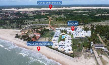 VENDA CHALÉ / APARTAMENTO NO CONDOMÍNIO PARAÍSO DE MARACAJAU IV À BEIRA MAR