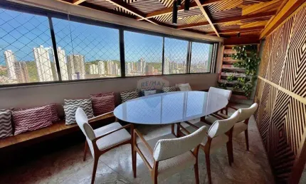 ALUGUEL - APARTAMENTO COM 4 SUÍTES COM VISTA MAR PETRÓPOLIS TIROL EM NATAL RN