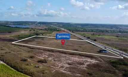 ALUGO Terreno Com 70.000 m² Nas Margens da BR-101 - São José do Mipibu