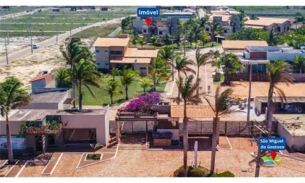 Apartamento mobiliado de 2/4 no Condomínio Shamballa. São Miguel do Gostoso