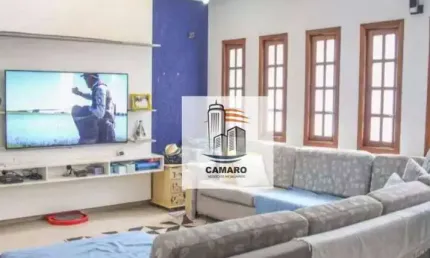 Sobrado com 2 dormitórios à venda, 136 m² por r$ 850.000,00 - santa paula - são caetano do sul/sp